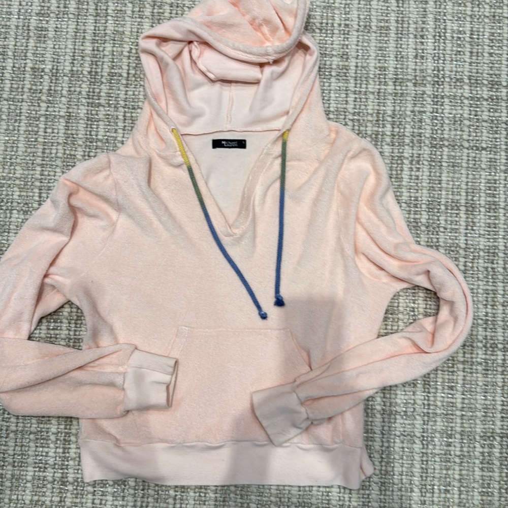 Michael Lauren women’s Hoodie terry cloth NEW! Size small